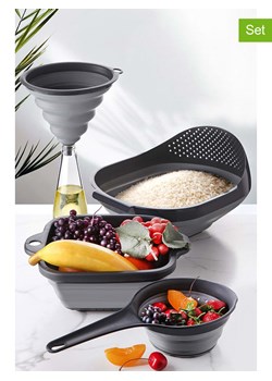 Violeta Home Sitka (4 szt.) w kolorze jasnoszarym ze sklepu Limango Polska w kategorii Akcesoria kuchenne - zdjęcie 173978926