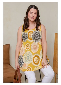 Curvy Lady Top w kolorze żółtym ze sklepu Limango Polska w kategorii Bluzki damskie - zdjęcie 173979075