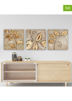 ABERTO DESIGN Druki (3 szt.) na płótnie - 30 x 30 cm ze sklepu Limango Polska w kategorii Obrazy - zdjęcie 173981197