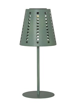 STAR Trading Solarna lampa stołowa LED &quot;Sola&quot; w kolorze zielonym - wys. 35 x Ø 15 cm ze sklepu Limango Polska w kategorii Oświetlenie ogrodowe - zdjęcie 173981308