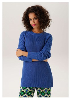 Aniston Sweter w kolorze niebieskim ze sklepu Limango Polska w kategorii Swetry damskie - zdjęcie 173981645