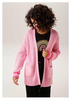 Aniston Kardigan w kolorze jasnoróżowym ze sklepu Limango Polska w kategorii Swetry damskie - zdjęcie 173981648