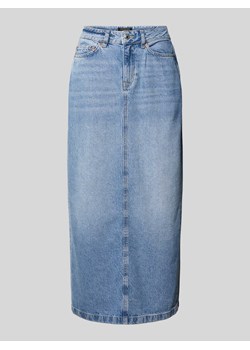 Spódnica jeansowa z 5 kieszeniami model ‘ZYA’ ze sklepu Peek&Cloppenburg  w kategorii Spódnice - zdjęcie 173984019