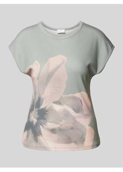 T-shirt z okrągłym dekoltem ze sklepu Peek&Cloppenburg  w kategorii Bluzki damskie - zdjęcie 173984088