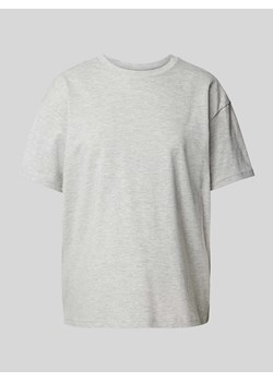 T-shirt o pudełkowym kroju z okrągłym dekoltem ze sklepu Peek&Cloppenburg  w kategorii Bluzki damskie - zdjęcie 173984166
