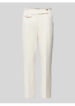 Spodnie materiałowe o kroju slim fit w kant model ‘INEZ’ ze sklepu Peek&Cloppenburg  w kategorii Spodnie damskie - zdjęcie 173984359