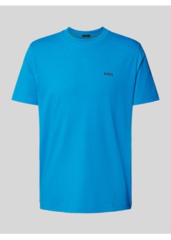 T-shirt z nadrukiem z logo ze sklepu Peek&Cloppenburg  w kategorii T-shirty męskie - zdjęcie 173984429
