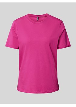 T-shirt z okrągłym dekoltem ze sklepu Peek&Cloppenburg  w kategorii Bluzki damskie - zdjęcie 173984546