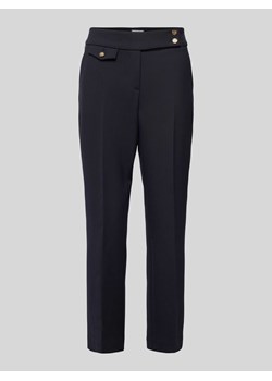 Spodnie materiałowe o kroju slim fit w kant model ‘INEZ’ ze sklepu Peek&Cloppenburg  w kategorii Spodnie damskie - zdjęcie 173984675