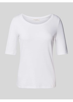 T-shirt z efektem prążkowania ze sklepu Peek&Cloppenburg  w kategorii Bluzki damskie - zdjęcie 173984689
