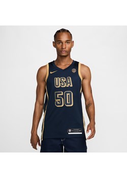 Męska koszulka do koszykówki Nike USAB Limited – replika - Niebieski ze sklepu Nike poland w kategorii T-shirty męskie - zdjęcie 173984817