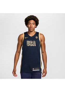 Męska koszulka do koszykówki Nike USA Limited - Niebieski ze sklepu Nike poland w kategorii T-shirty męskie - zdjęcie 173984838