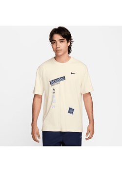 Męski T-shirt piłkarski Nike Max90 Tottenham Hotspur - Biel ze sklepu Nike poland w kategorii T-shirty męskie - zdjęcie 173984877