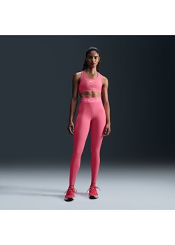 Damskie legginsy o pełnej długości z wysokim stanem Nike Pro Sculpt - Różowy ze sklepu Nike poland w kategorii Spodnie damskie - zdjęcie 173984886