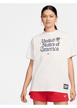 T-shirt damski Nike USA Essential - Biel ze sklepu Nike poland w kategorii Bluzki damskie - zdjęcie 173984916