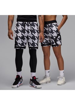 Męskie spodenki z motywem rombu i nadrukiem Dri-FIT Jordan Sport - Biel ze sklepu Nike poland w kategorii Spodenki męskie - zdjęcie 173984937