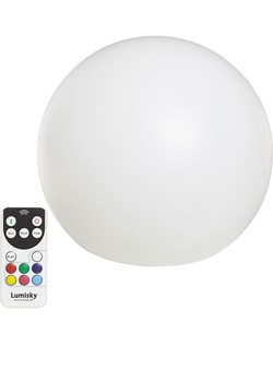lumisky Lampa dekoracyjna LED &quot;Bobby&quot; z funkcją zmiany koloru - Ø 30 cm ze sklepu Limango Polska w kategorii Oświetlenie ogrodowe - zdjęcie 173986049