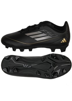Buty piłkarskie adidas F50 Club Jr IF1380 czarne ze sklepu ButyModne.pl w kategorii Buty sportowe dziecięce - zdjęcie 173986106