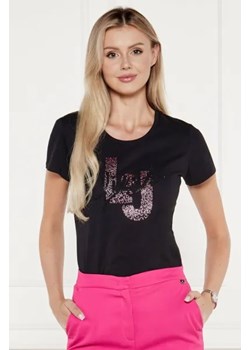 Liu Jo T-shirt | Slim Fit ze sklepu Gomez Fashion Store w kategorii Bluzki damskie - zdjęcie 173986445