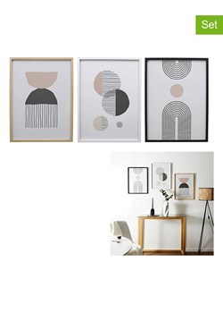 THE HOME DECO FACTORY Druki artystyczne (3 szt.) - 45 x 60 cm ze sklepu Limango Polska w kategorii Obrazy - zdjęcie 173987188