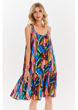 Sukienka na ramiączkach Tropicana S/M ze sklepu NAOKO w kategorii Sukienki - zdjęcie 173988515