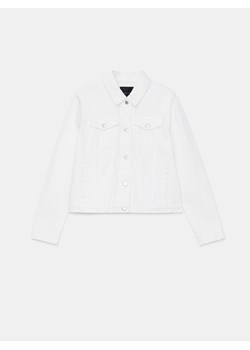 Mohito - Biała kurtka jeansowa - biały ze sklepu Mohito w kategorii Kurtki damskie - zdjęcie 173988848