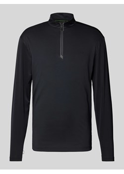 Bluzka z długim rękawem i kołnierzem model ‘Piraq’ ze sklepu Peek&Cloppenburg  w kategorii T-shirty męskie - zdjęcie 173989545