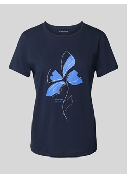 T-shirt z nadrukiem z przodu ze sklepu Peek&Cloppenburg  w kategorii Bluzki damskie - zdjęcie 173989557