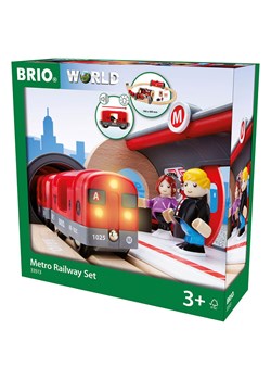 Brio 20-częściowy zestaw metro - 3+ ze sklepu Limango Polska w kategorii Zabawki - zdjęcie 173992279