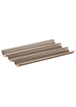 Zenker Blacha w kolorze złotym na bagietki - 35 x 25 cm ze sklepu Limango Polska w kategorii Akcesoria do pieczenia - zdjęcie 173992759