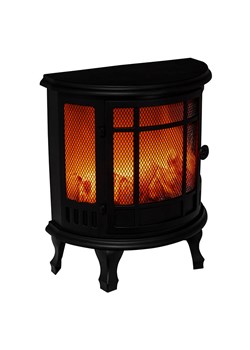 Profiline Kominek LED w kolorze czarnym - 30,5 x 35,5 x 16 cm ze sklepu Limango Polska w kategorii Oświetlenie - zdjęcie 173993548