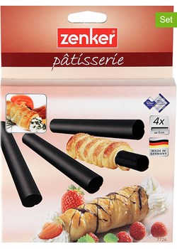 Zenker Rolki (4 szt.) w kolorze czarnym - dł. 13 x Ø 2 cm ze sklepu Limango Polska w kategorii Akcesoria do pieczenia - zdjęcie 173993809