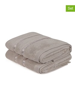 Colourful Cotton Ręczniki (2 szt.) &quot;Dolce&quot; w kolorze jasnobrązowym do rąk ze sklepu Limango Polska w kategorii Ręczniki - zdjęcie 173993856