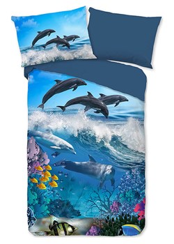 Good Morning Komplet pościeli &quot;Andre&quot; w kolorze niebieskim ze sklepu Limango Polska w kategorii Pościel dziecięca - zdjęcie 173993895