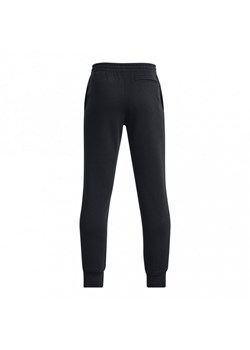 Chłopięce spodnie dresowe Under Armour UA Rival Fleece Joggers - czarne ze sklepu Sportstylestory.com w kategorii Spodnie chłopięce - zdjęcie 173995897