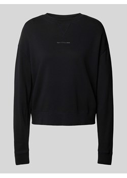 Bluza z wełny z nadrukiem z logo ze sklepu Peek&Cloppenburg  w kategorii Bluzy damskie - zdjęcie 173999638