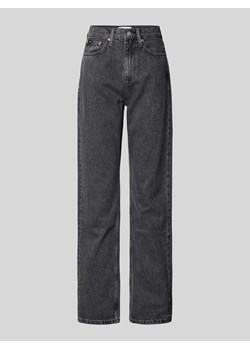 Jeansy o kroju straight fit z 5 kieszeniami ze sklepu Peek&Cloppenburg  w kategorii Jeansy damskie - zdjęcie 173999897