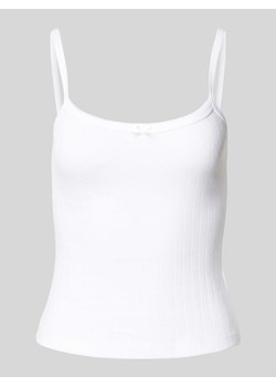Top na ramiączkach z wiązanym detalem ze sklepu Peek&Cloppenburg  w kategorii Bluzki damskie - zdjęcie 174000229
