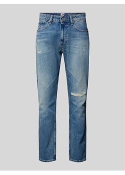 Jeansy o kroju slim tapered fit z 5 kieszeniami model ‘AUSTIN’ ze sklepu Peek&Cloppenburg  w kategorii Jeansy męskie - zdjęcie 174000405