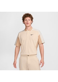 Męska koszulka polo do golfa Dri-FIT Nike Golf Club - Brązowy ze sklepu Nike poland w kategorii T-shirty męskie - zdjęcie 174000876