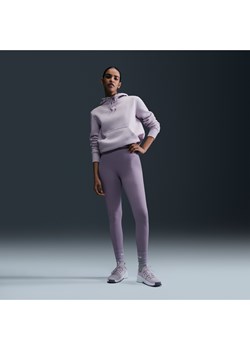 Damskie legginsy o pełnej długości z wysokim stanem zapewniające delikatne wsparcie Nike Zenvy - Szary ze sklepu Nike poland w kategorii Spodnie damskie - zdjęcie 174000899