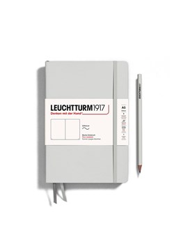 LEUCHTTURM1917 Notatnik w kolorze jasnoszarym - A5 ze sklepu Limango Polska w kategorii Akcesoria biurowe - zdjęcie 174001429