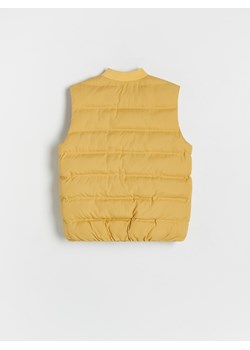 Reserved - Kamizelka z ociepleniem - musztardowy ze sklepu Reserved w kategorii Kamizelki chłopięce - zdjęcie 174003475