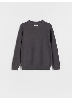 Reserved - Sweter z bawełną - ciemnoszary ze sklepu Reserved w kategorii Swetry chłopięce - zdjęcie 174004258