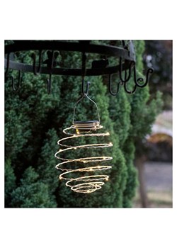 lumisky Dekoracyjna lampa solarna LED &quot;Orion&quot; w kolorze czarnym - Ø 22 cm ze sklepu Limango Polska w kategorii Oświetlenie ogrodowe - zdjęcie 174005415