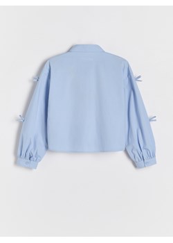 Reserved - Koszula z kokardkami - jasnoniebieski ze sklepu Reserved w kategorii Koszule dziewczęce - zdjęcie 174005678