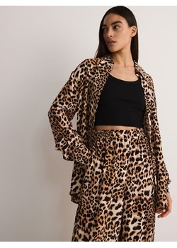 Reserved - Koszula w zwierzęcy wzór - beżowy ze sklepu Reserved w kategorii Koszule damskie - zdjęcie 174006986