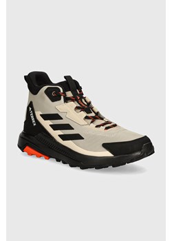 adidas TERREX buty Anylander Mid męskie kolor beżowy IE1474 ze sklepu ANSWEAR.com w kategorii Buty trekkingowe męskie - zdjęcie 174008775