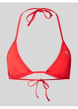 Top bikini z nadrukiem z logo ze sklepu Peek&Cloppenburg  w kategorii Stroje kąpielowe - zdjęcie 174009255