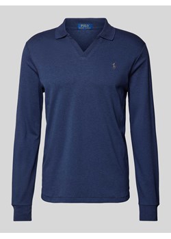 Koszulka polo z dekoltem w serek ze sklepu Peek&Cloppenburg  w kategorii T-shirty męskie - zdjęcie 174009408